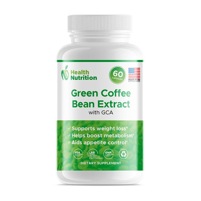 green coffee bean extract supplement